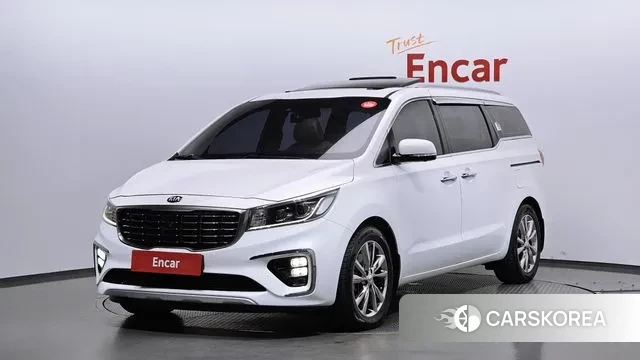 Kia The New Carnival 2018 Белый из Кореи