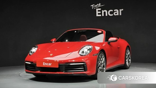 Porsche 911(992) 2020 Красный из Кореи
