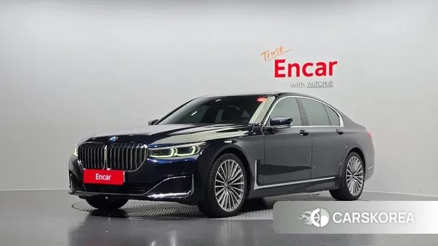 BMW 7 Series (G11) 2020 Черный из Кореи