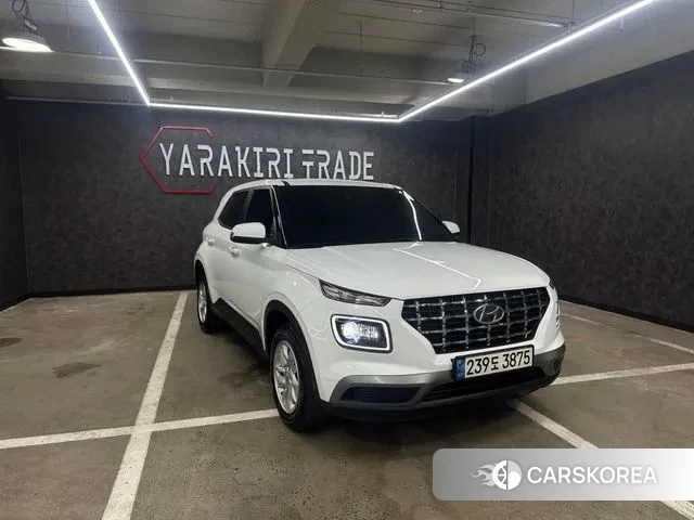 Hyundai Venue 2021 Белый из Кореи