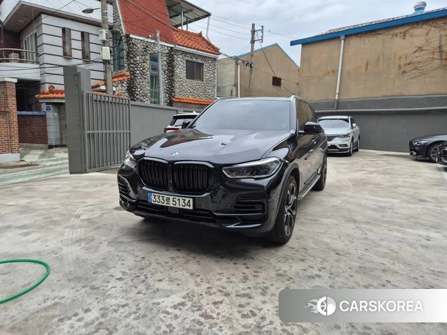 BMW X5 (G05) 2023 Черный из Кореи