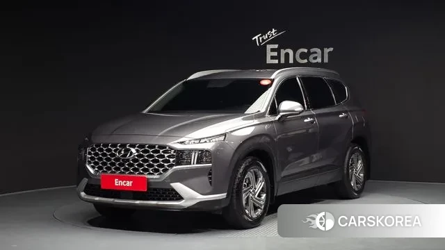Hyundai The New Santa Fe 2021 Серый из Кореи