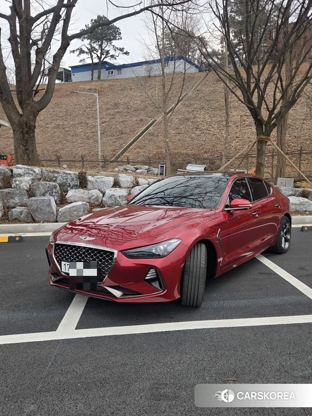 Genesis G70 2019 Красный из Кореи