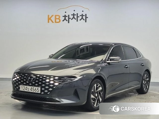 Hyundai The New Grandeur IG Hybrid 2022 Серый из Кореи