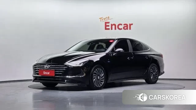 Hyundai Sonata Hybrid (DN8) 2019 Черный из Кореи