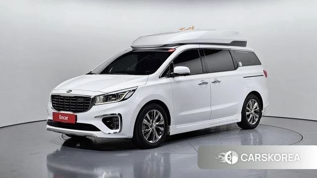 Kia The New Carnival 2019 Белый из Кореи