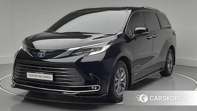 Toyota Sienna 4th Generation 2021 Черный из Кореи