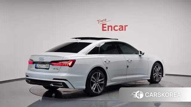 Audi A6 (C8) 2023 Белый из Кореи