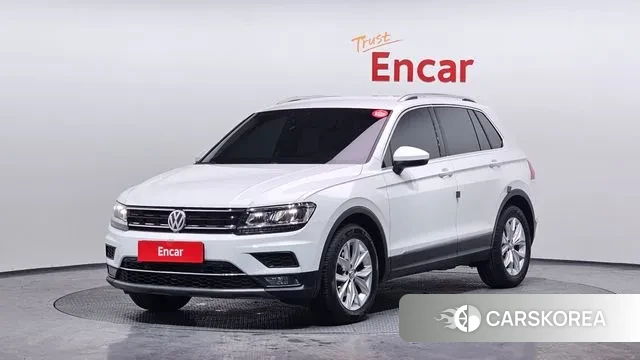 Volkswagen Tiguan second Generation 2020 Белый из Кореи