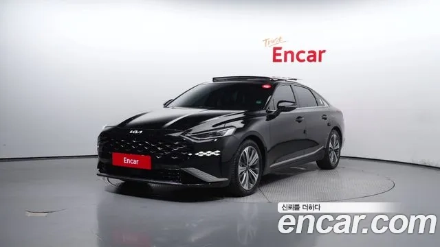 Kia K8 Hybrid 2022 Черный из Кореи