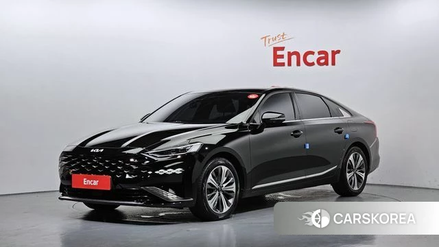 Kia K8 Hybrid 2022 Черный из Кореи