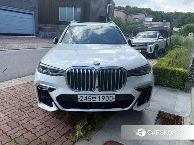 BMW X7 (G07) 2020 Белый из Кореи