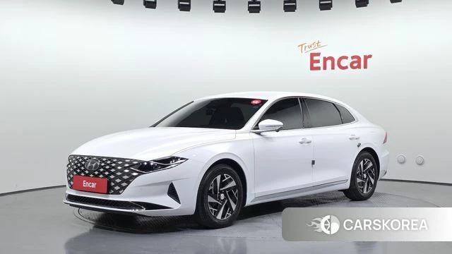 Hyundai The New Grandeur IG Hybrid 2022 Белый из Кореи