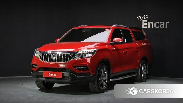 Ssangyong Rexton Sports Cannes 2020 Красный из Кореи