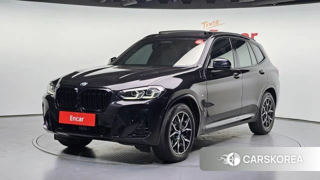 BMW X3 (G01) 2022 Черный из Кореи