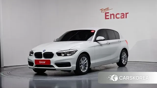 BMW 1 Series (F20) 2018 Белый из Кореи