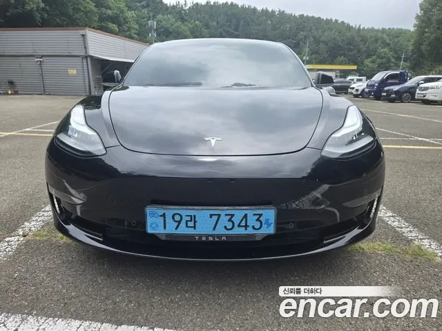Tesla Model 3 2020 Черный из Кореи