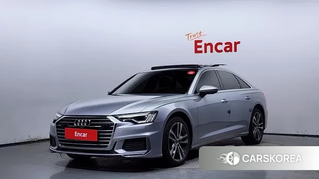 Audi A6 (C8) 2022 Серебряный из Кореи
