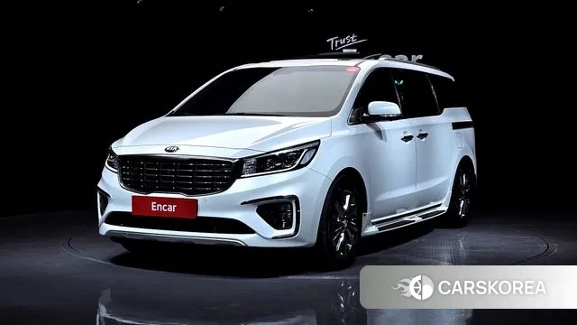 Kia The New Carnival 2018 Белый из Кореи
