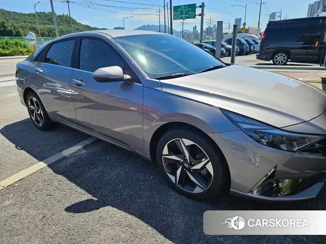 Hyundai Avante (CN7) 2021 Серый из Кореи