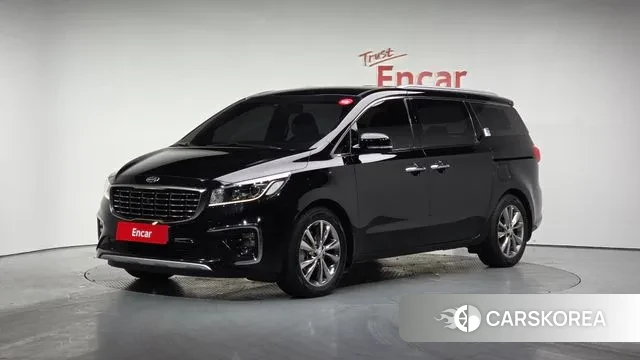 Kia The New Carnival 2018 Черный из Кореи