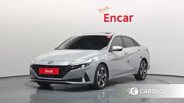 Hyundai Avante (CN7) 2020 Серебристо-серый из Кореи