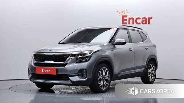 Kia Seltos 2020 Серебряный из Кореи