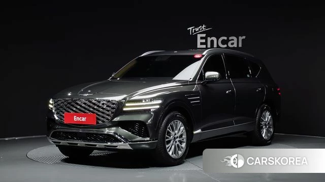 Genesis GV80 2024 Темно-зеленый из Кореи