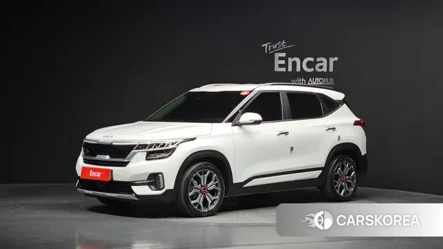 Kia Seltos 2021 Белый из Кореи