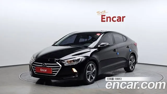 Hyundai Avante AD 2018 Черный из Кореи