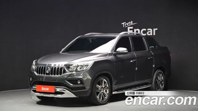 Ssangyong Rexton Sports 2018 Серый из Кореи