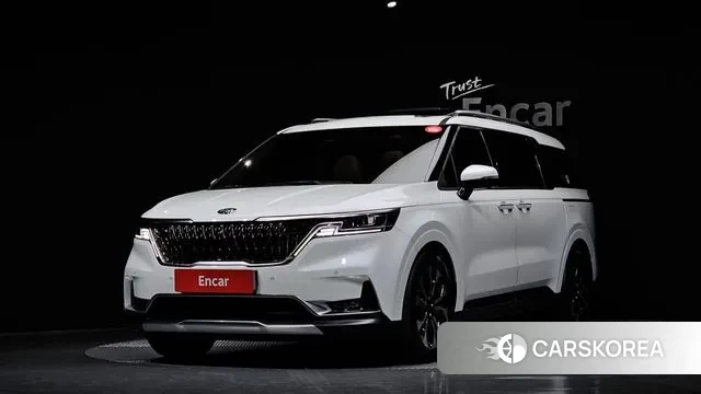 Kia Carnival 4th generation 2021 Белый из Кореи