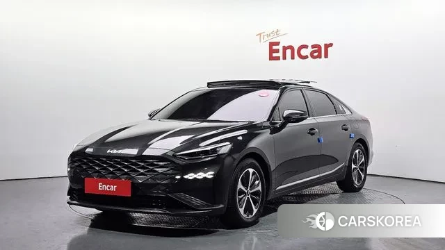 Kia K8 Hybrid 2021 Серый из Кореи