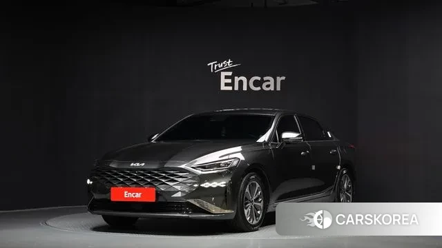 Kia K8 Hybrid 2022 Серый из Кореи