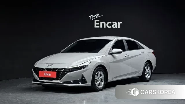 Hyundai Avante (CN7) 2022 Серебристо-серый из Кореи