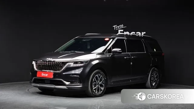 Kia Carnival 4th generation 2023 Серый из Кореи