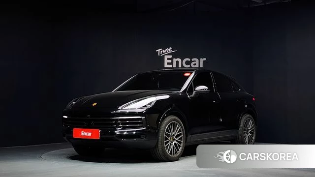 Porsche Cayenne (PO536) 2023 Черный из Кореи