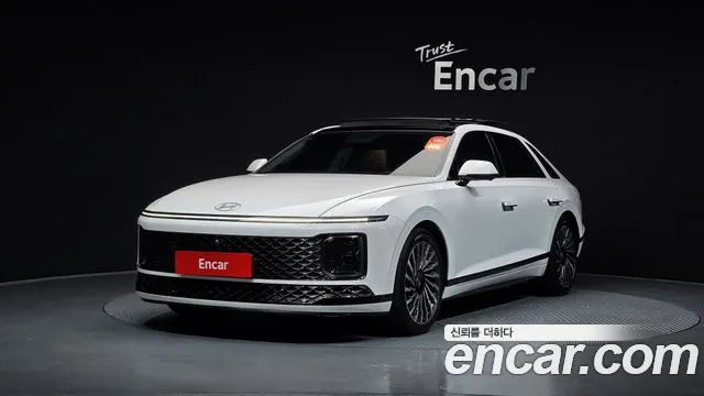 Hyundai Grandeur (GN7) 2023 Белый из Кореи