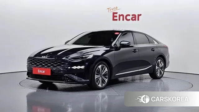 Kia K8 Hybrid 2023 Синий из Кореи