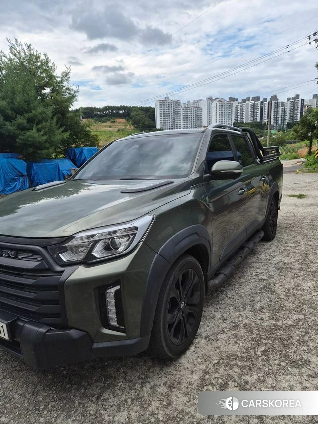 Ssangyong The New Rexton Sports Cannes 2022 Темно-зеленый из Кореи
