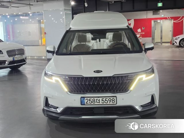 Kia Carnival 4th generation 2021 Белый из Кореи