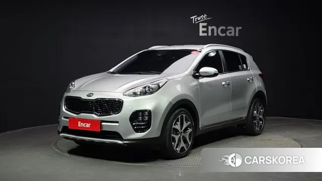 Kia Sportage 4th Generation 2018 Серебристо-серый из Кореи