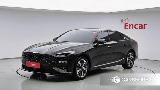 Kia K8 Hybrid 2022 Черный из Кореи