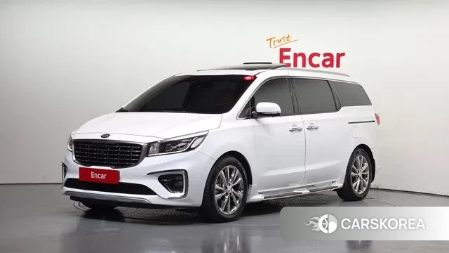 Kia The New Carnival 2018 Белый из Кореи