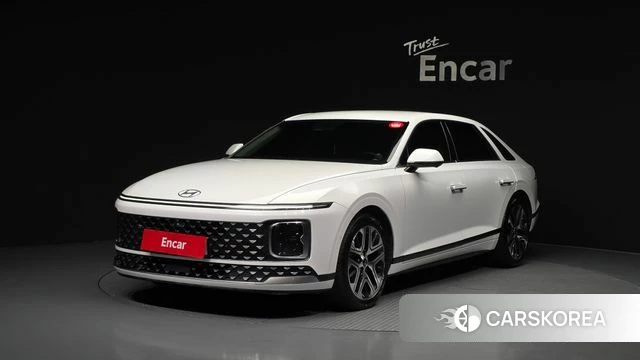 Hyundai Grandeur Hybrid (GN7) 2023 Белый из Кореи