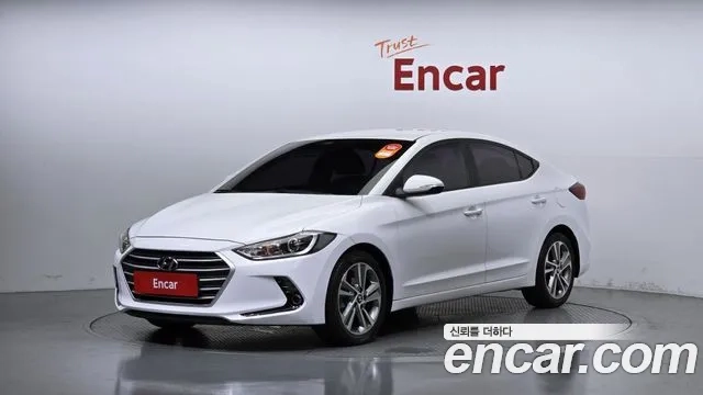 Hyundai Avante AD 2018 Белый из Кореи