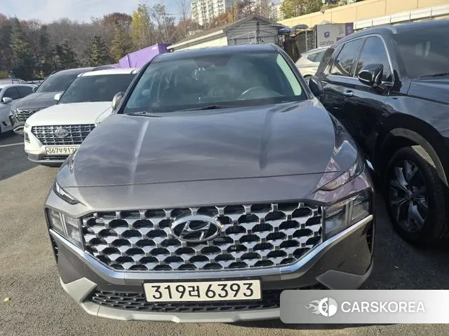 Hyundai The New Santa Fe 2021 Серый из Кореи