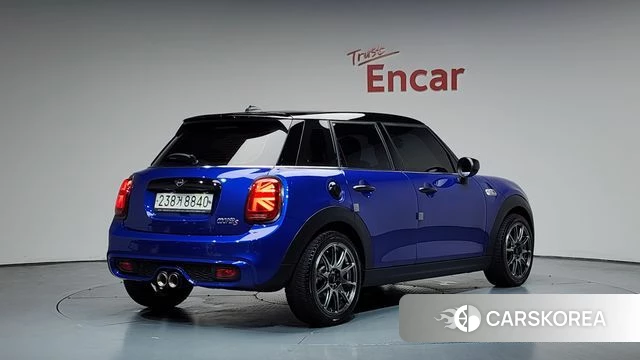 Mini Cooper S 2019 Синий из Кореи