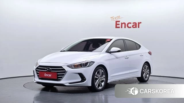 Hyundai Avante AD 2018 Белый из Кореи
