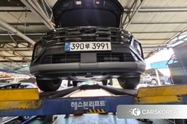 Hyundai The New Tucson Hybrid (NX4) 2025 Черный из Кореи